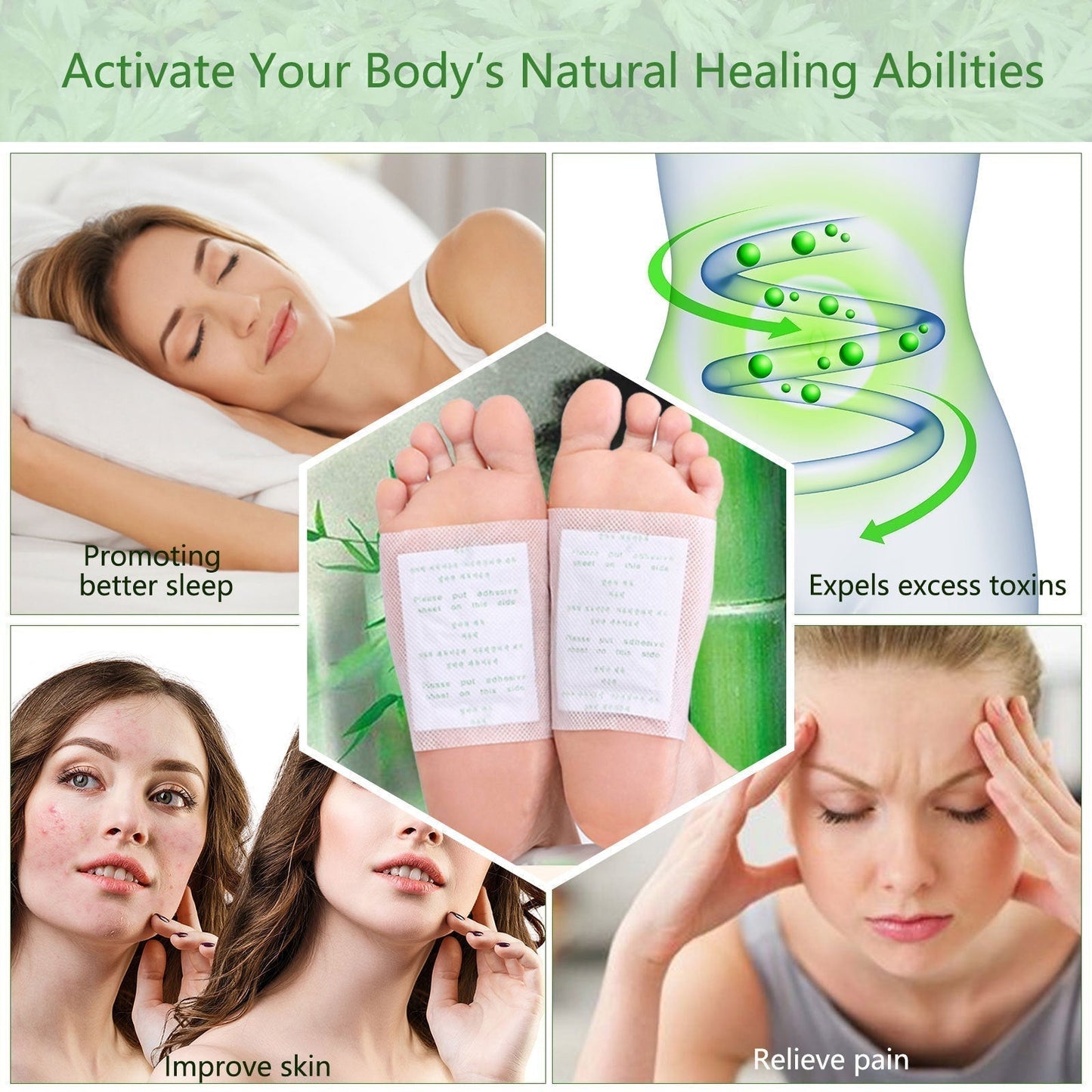 LOVILDS™ Natural Detox Slimming Foot Pads(Limited time discount 🔥 last day)