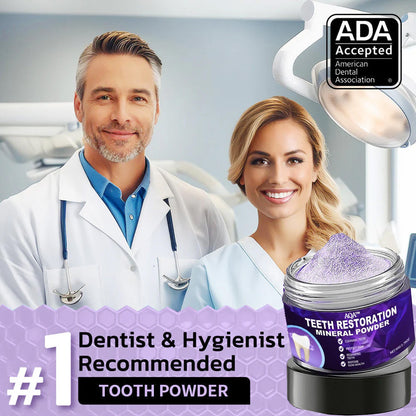 AQA™ Teeth Restoration Mineral Powder🦷 (🎁Flash Sale 🎁- Don’t Miss Out)