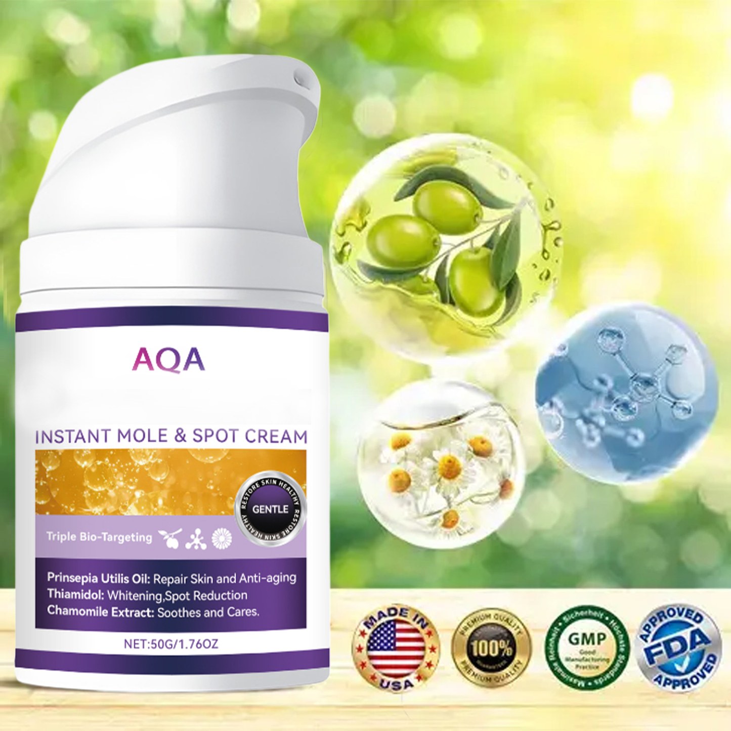 AQA® Instant Mole & Spot Cream