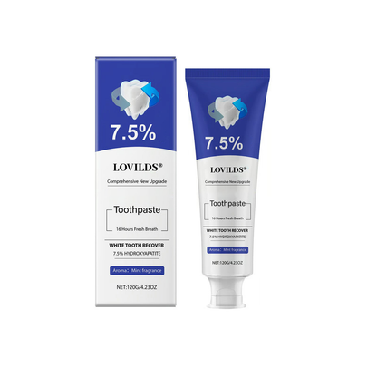 💥Hot Listing 🔥LOVILDS® Toothpaste 7.5% for Enamel Repair & Teeth Whitening Refreshing Flavor Fluorid