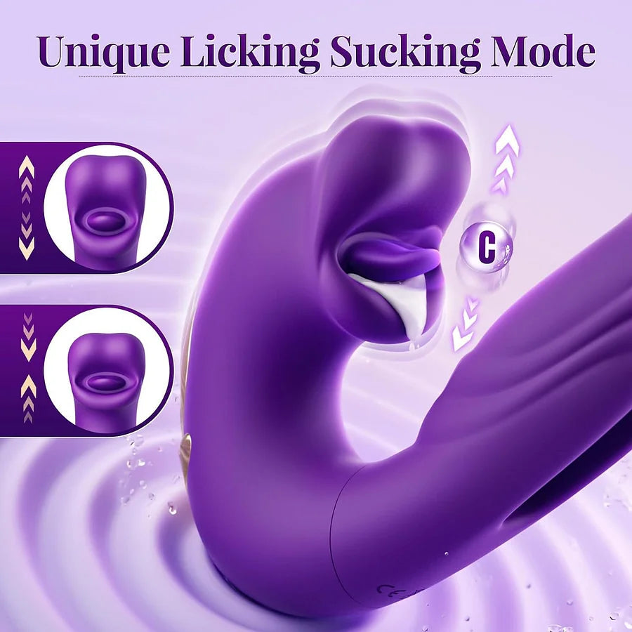 【Discreet Delivery】💥New on sale 2025 💞 7 vibrations and 5 swing modes - G-spot vibrator