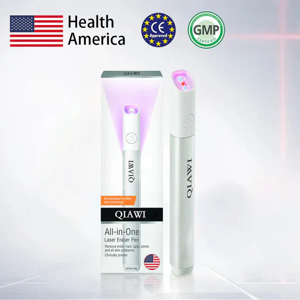 ✨QIAWI™ All-in-One CO₂ Laser Eraser Pen | Removes Moles, Warts, Skin Flaws & Pigmentation