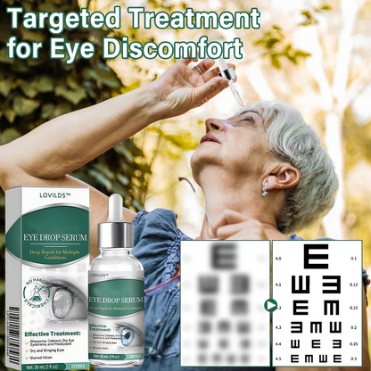 LOVILDS™ Eye Drops Serum ✅FDA Approved(Suitable for presbyopia, dry eye syndrome, glaucoma, and cataracts) 👀