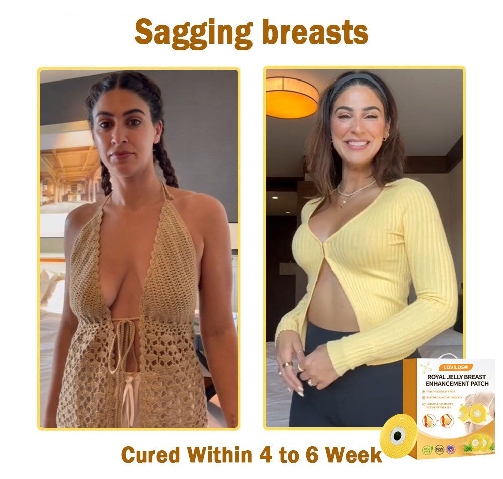 【Official Flagship Store】 LOVILDS® ❤️ 𝑹𝒐𝒚𝒂𝒍 𝑱𝒆𝒍𝒍𝒚 𝑩𝒓𝒆𝒂𝒔𝒕 𝑬𝒏𝒉𝒂𝒏𝒄𝒆𝒎𝒆𝒏𝒕 𝑷𝒂𝒕𝒄𝒉 Safe for use during breastfeeding-For concerns such as underdeveloped breasts, sagging, flatness, skin creases, and darkened nipples.