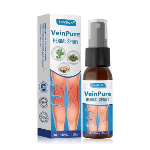 Lovilds® VeinPure Herbal Spray-✅ Clinically proven to eliminate varicose veins in just 7 days!