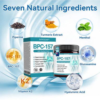 LOVILDS™𝐁𝐏𝐂-𝟏𝟓𝟕 𝐉𝐨𝐢𝐧𝐭 𝐇𝐞𝐚𝐥𝐢𝐧𝐠 𝐂𝐫𝐞𝐚𝐦🦴Treats Arthritis, Neuropathy, Rheumatism, Sports Injuries & More🏆
